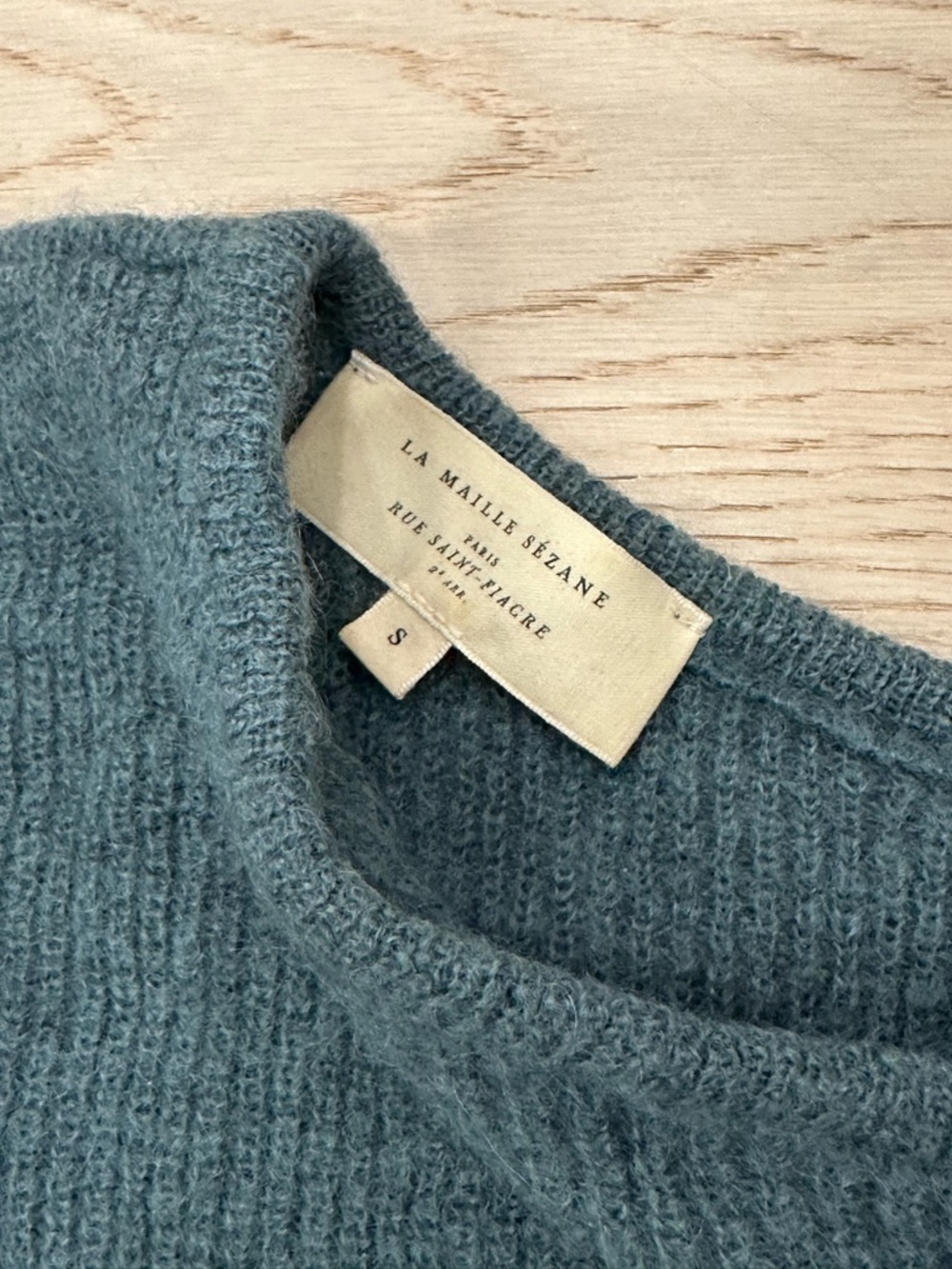 Sézane Gaspard Cardigan Sage - Picture 3 of 5